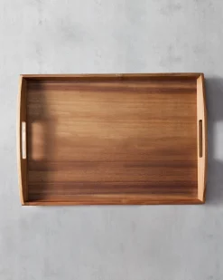 Outlet Acacia Wooden Serving Trays Platters & Drinkware|Personalized Christmas Décor