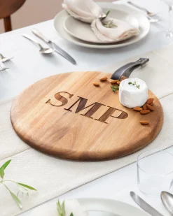 Outlet Acacia Wooden Serving Trays Platters & Drinkware|Personalized Christmas Décor