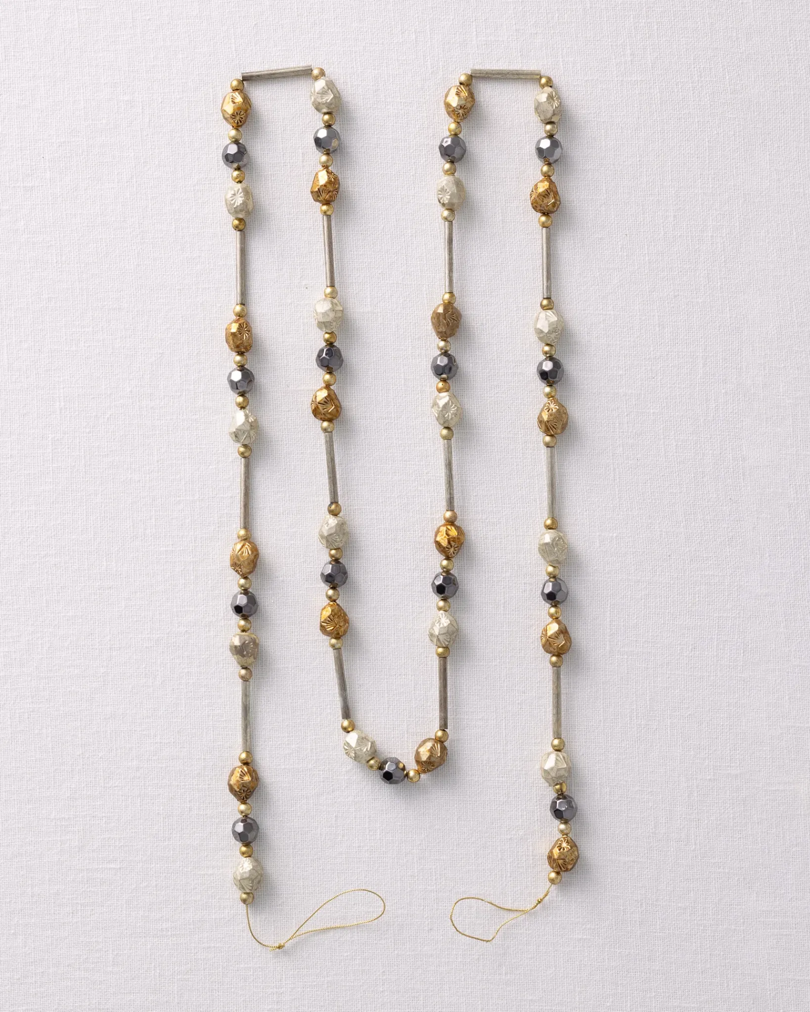 Discount Antiqued Beaded Christmas Tree Garlands Garlands