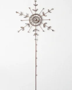 Sale Antiqued Snowflake Christmas Tree Topper Toppers