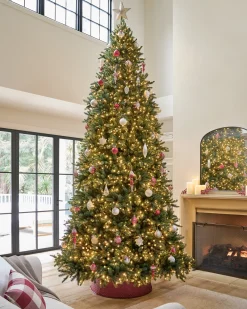 New Aspen Estate Fir® Trees 7 - 7.5 Feet|Pre-Lit
