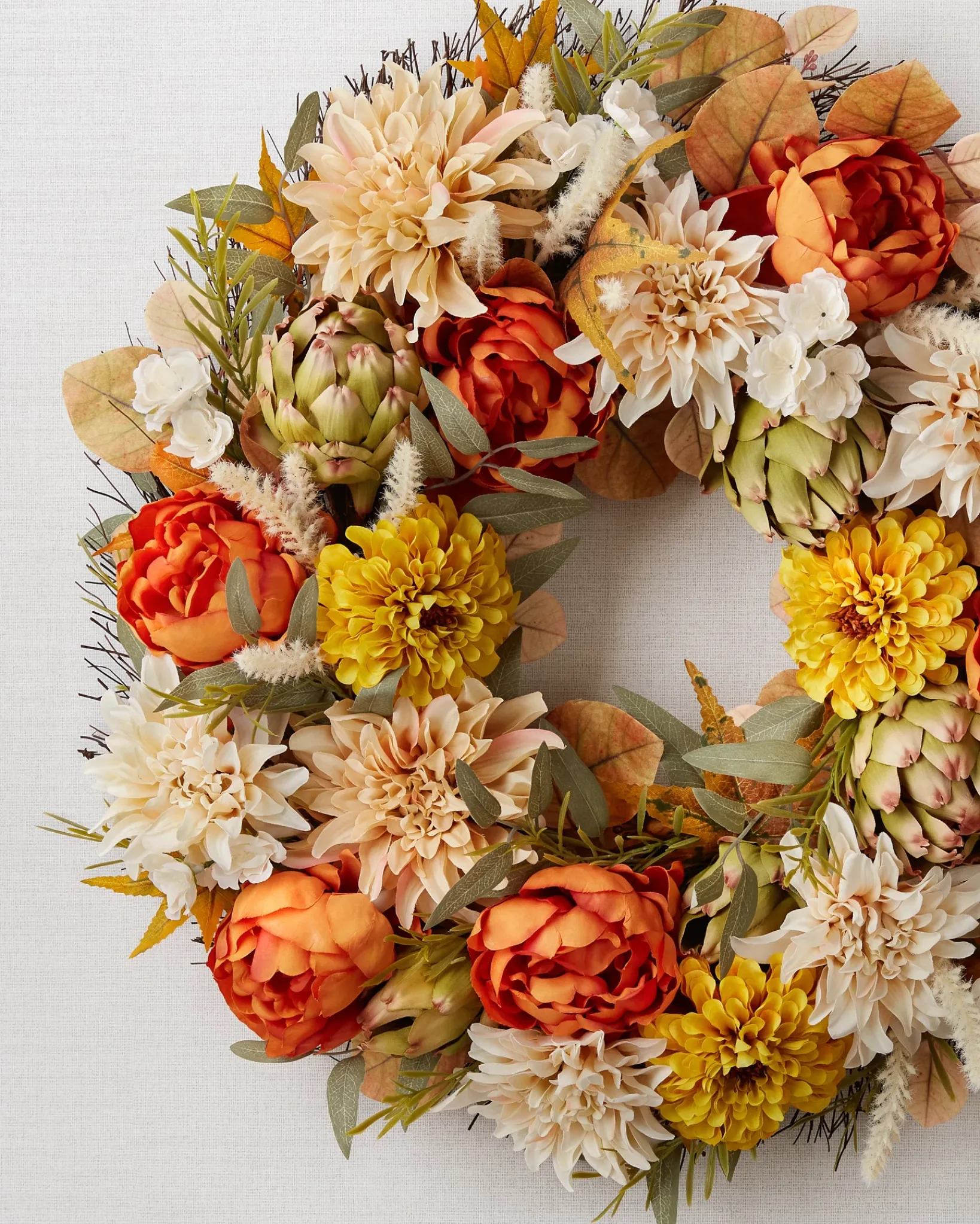 New Autumn Sunrise Foliage Wreaths