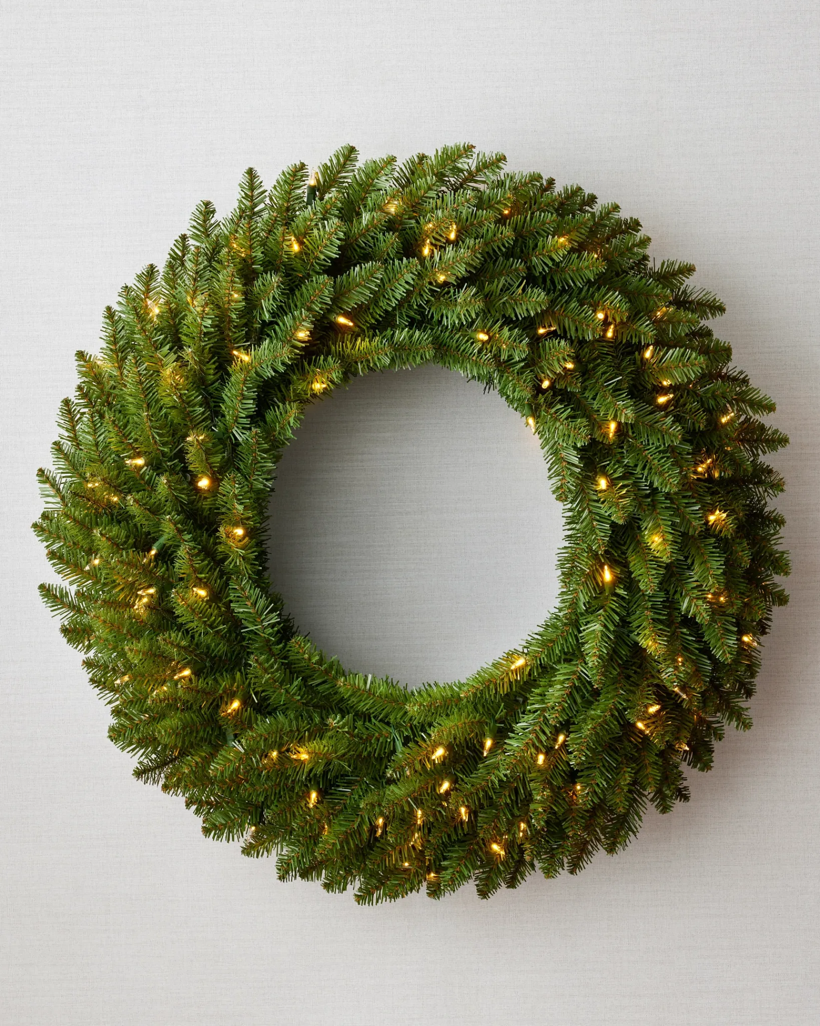 Online Berkshire Mountain Fir Double-Sided Wreath 18 - 24 Inch|Pre-Lit