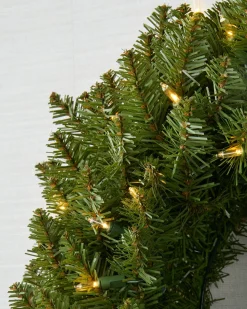 Online Berkshire Mountain Fir Double-Sided Wreath 18 - 24 Inch|Pre-Lit