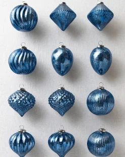 Online BH Essentials Mercury Glass Ornament Collection Ornaments