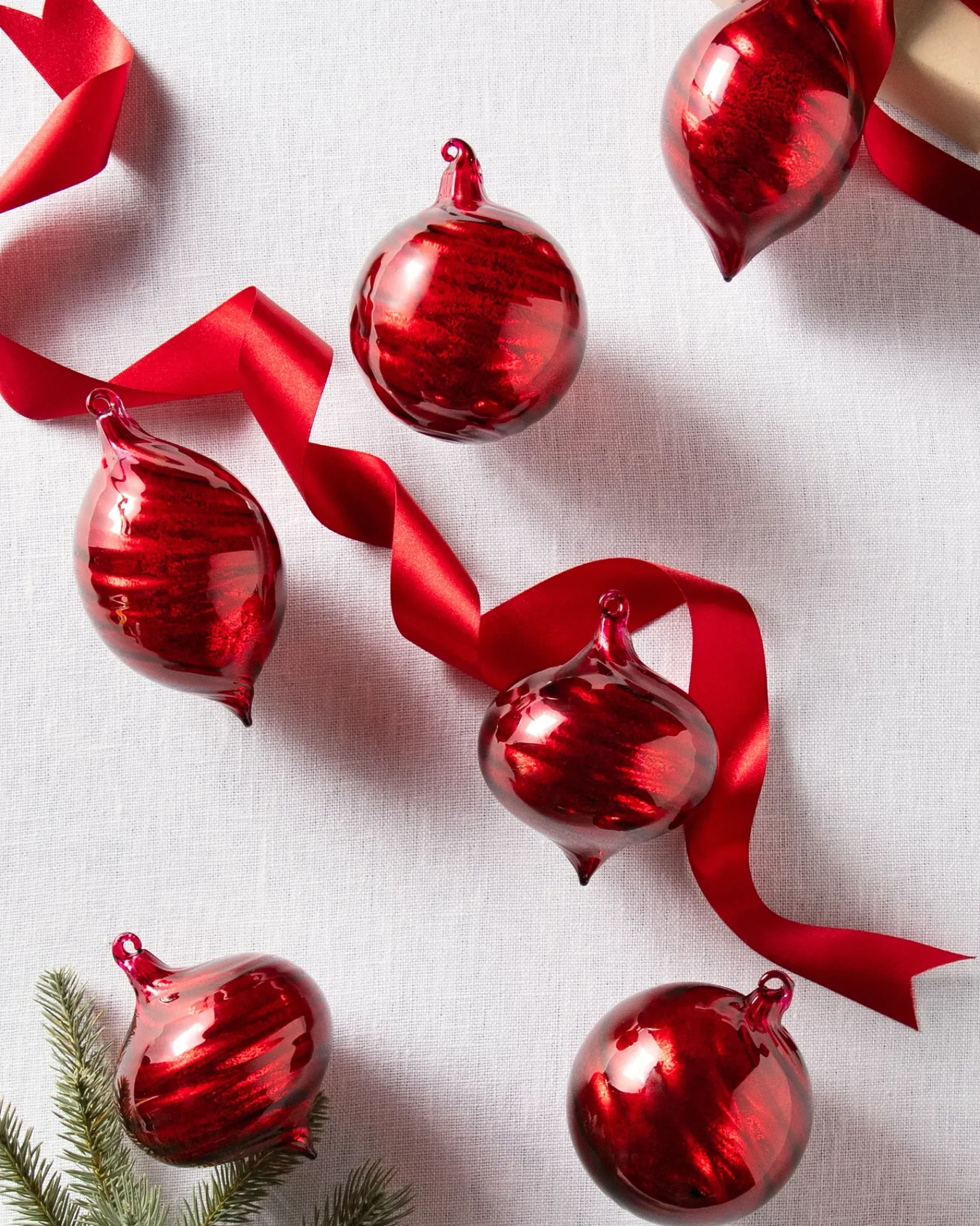 Clearance BH Essentials Swirl Ornament Collection Ornaments
