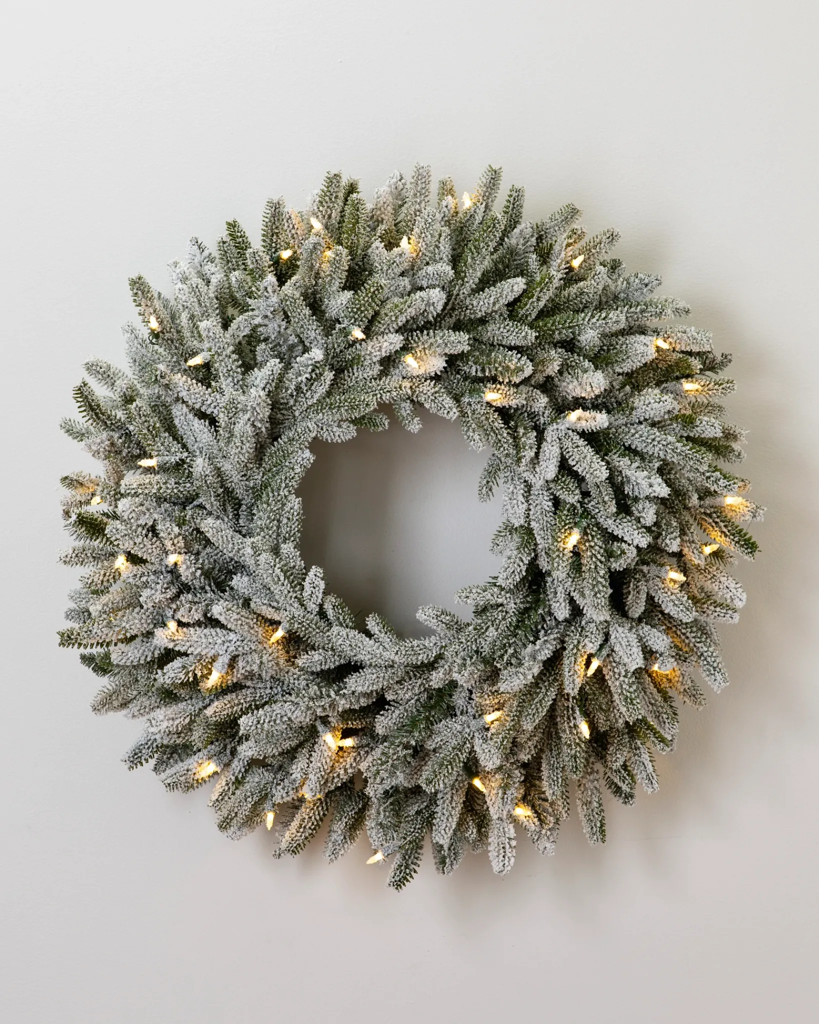 BH Frosted Fraser Fir® Foliage 5 - 7 Feet|Pre-Lit