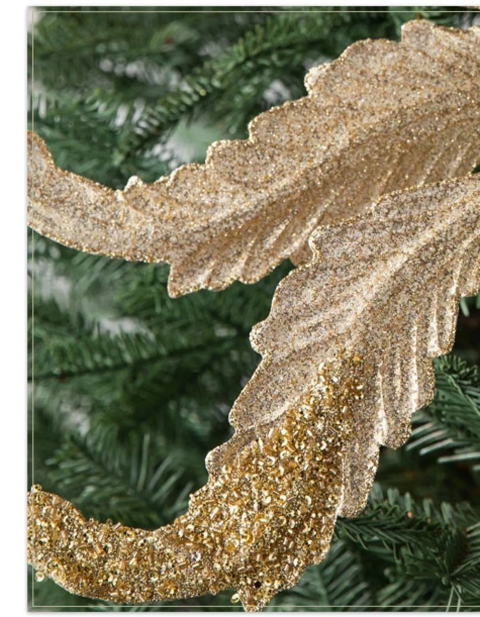 Hot Biltmore® Gilded Acanthus Christmas Tree Picks Picks