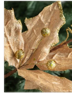 Hot Biltmore® Gilded Acanthus Christmas Tree Picks Picks