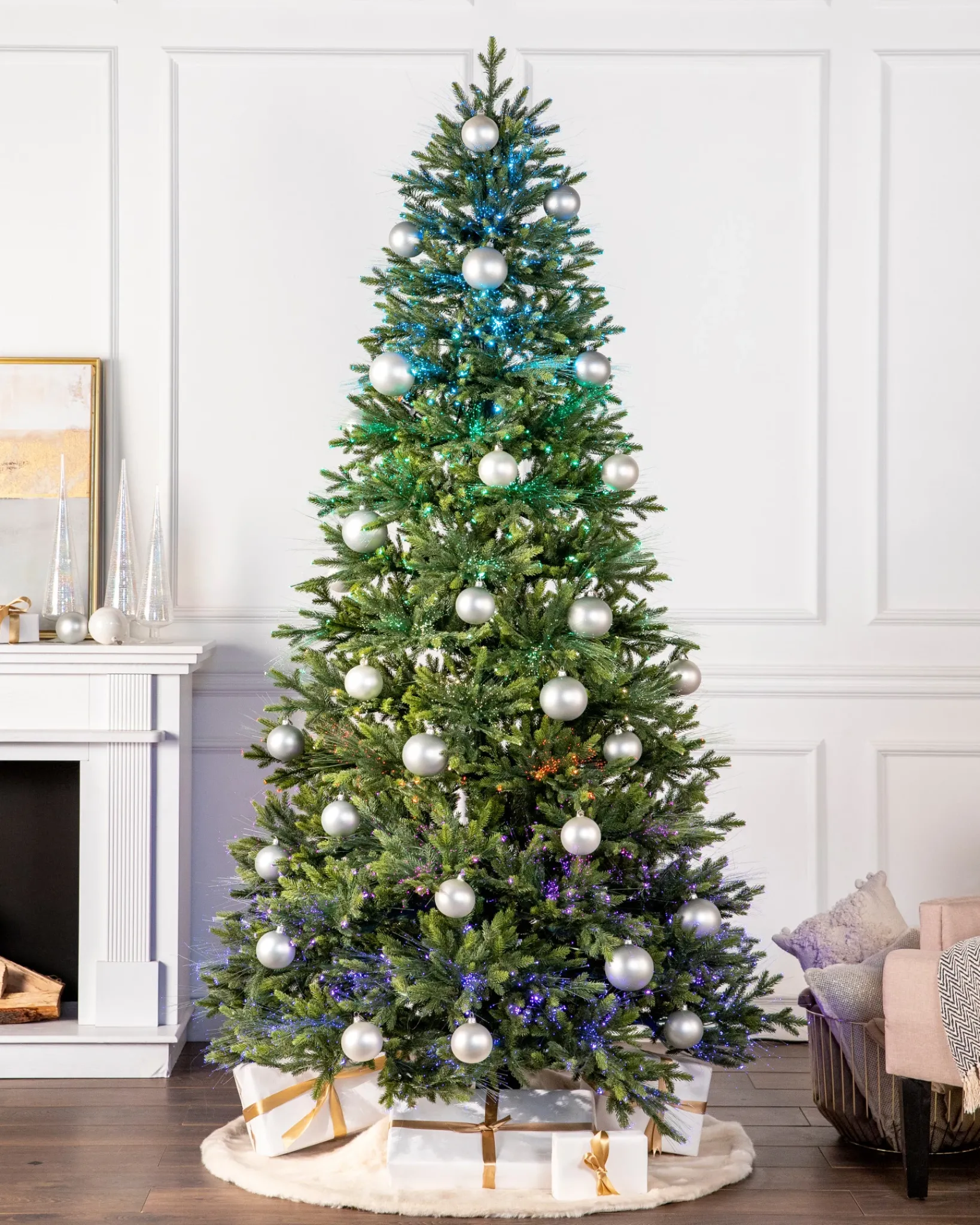 Outlet Broadway Fiber Optics Trees 7 - 7.5 Feet|6 - 6.5 Feet