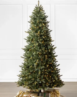 Online California Fir Trees 7 - 7.5 Feet|Pre-Lit