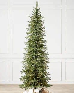 Clearance Cathedral Fir Trees 7 - 7.5 Feet|Pre-Lit