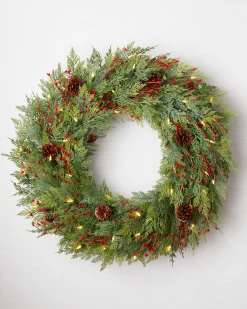 Sale Cedar Berry Woods Foliage 26 - 28 Inch|Indoor