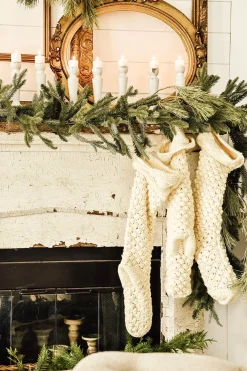 New Chunky Knit Stocking Stockings & Holders