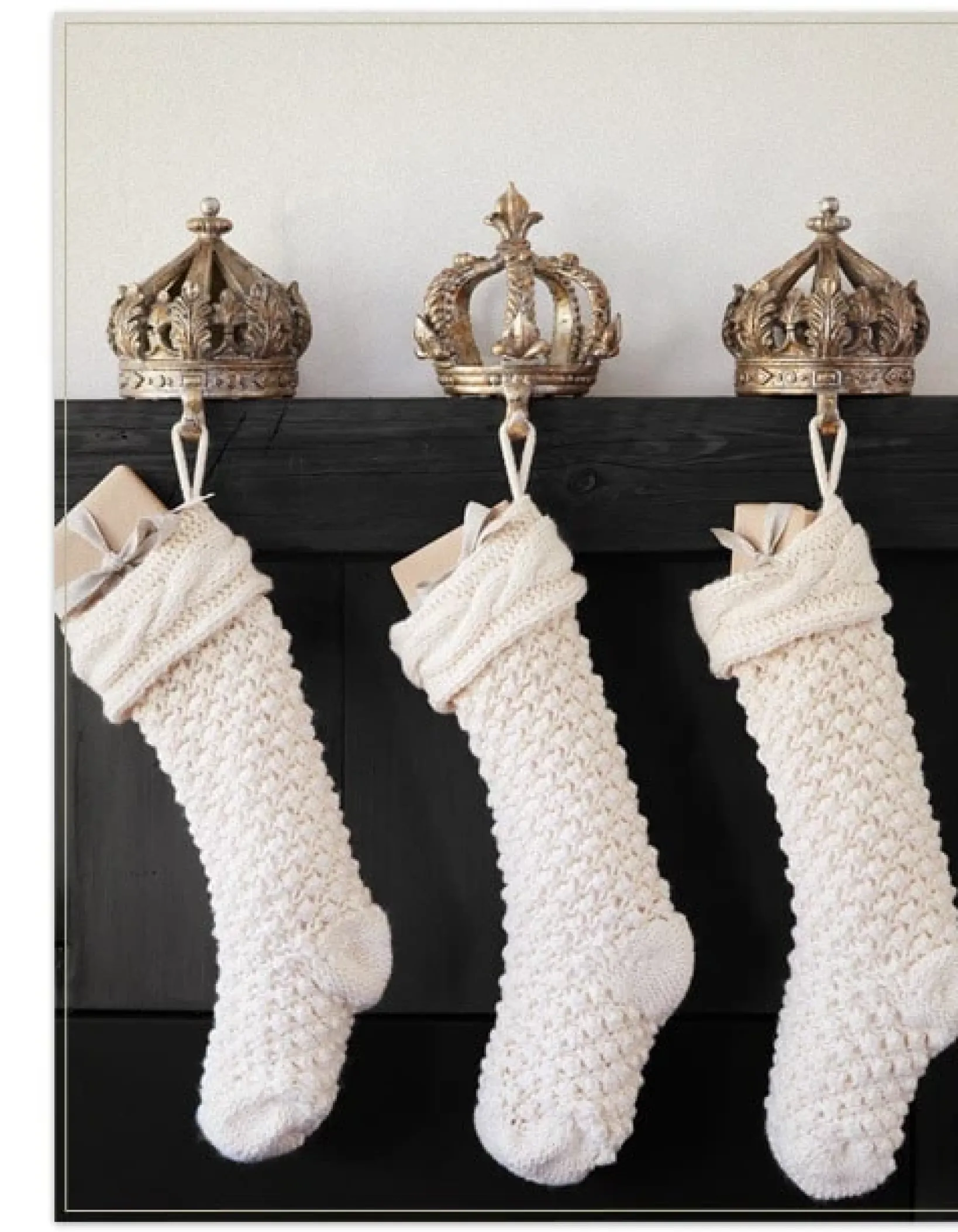 New Chunky Knit Stocking Stockings & Holders