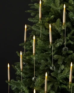 Outlet Crystal Drop LED Christmas Tree Candles Candles & Scents
