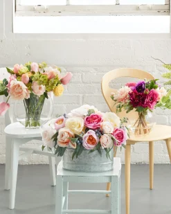 New Dahlia Artificial Flower Arrangements Flower Arrangements