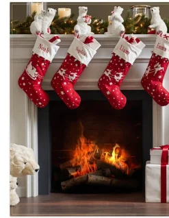 Online Dashing Through The Snow Stockings Stockings & Holders|Personalized Christmas Décor