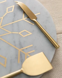 Dolce Marble Serveware Platters & Drinkware