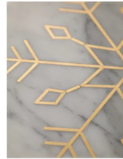 Dolce Marble Serveware Platters & Drinkware