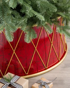 Best Drum Christmas Tree Collars Skirts & Collars