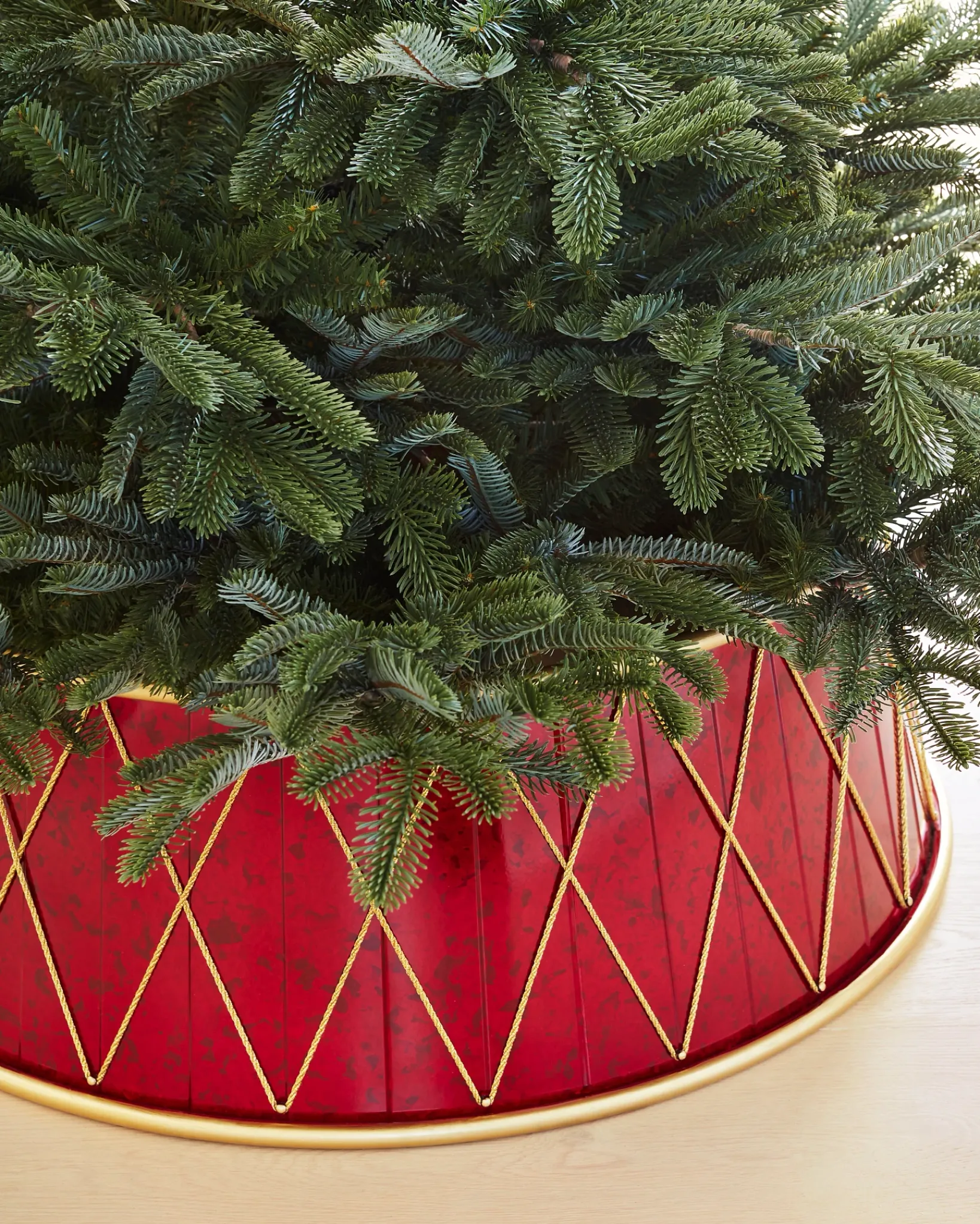 Best Drum Christmas Tree Collars Skirts & Collars
