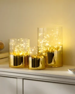 Outlet Fairy Light Hurricanes Decorative Accents|Candles & Scents
