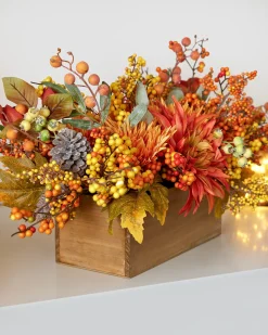Fall Berries & Blossoms Foliage Garlands
