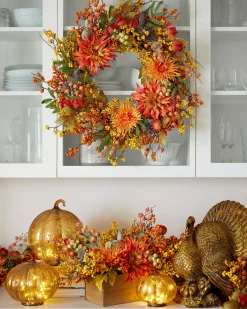 Fall Berries & Blossoms Foliage Garlands