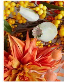 Fall Berries & Blossoms Foliage Garlands