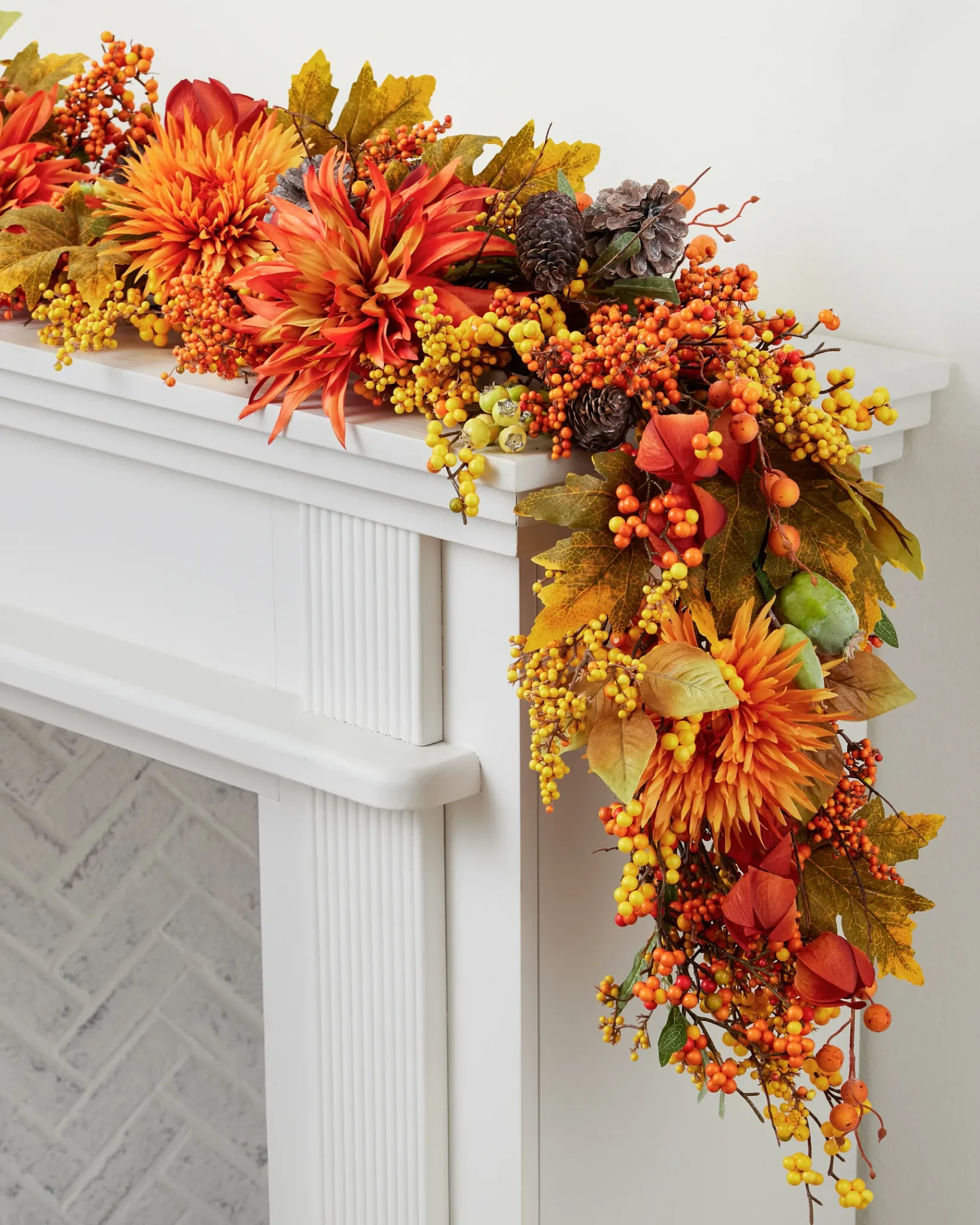 Fall Berries & Blossoms Foliage Garlands