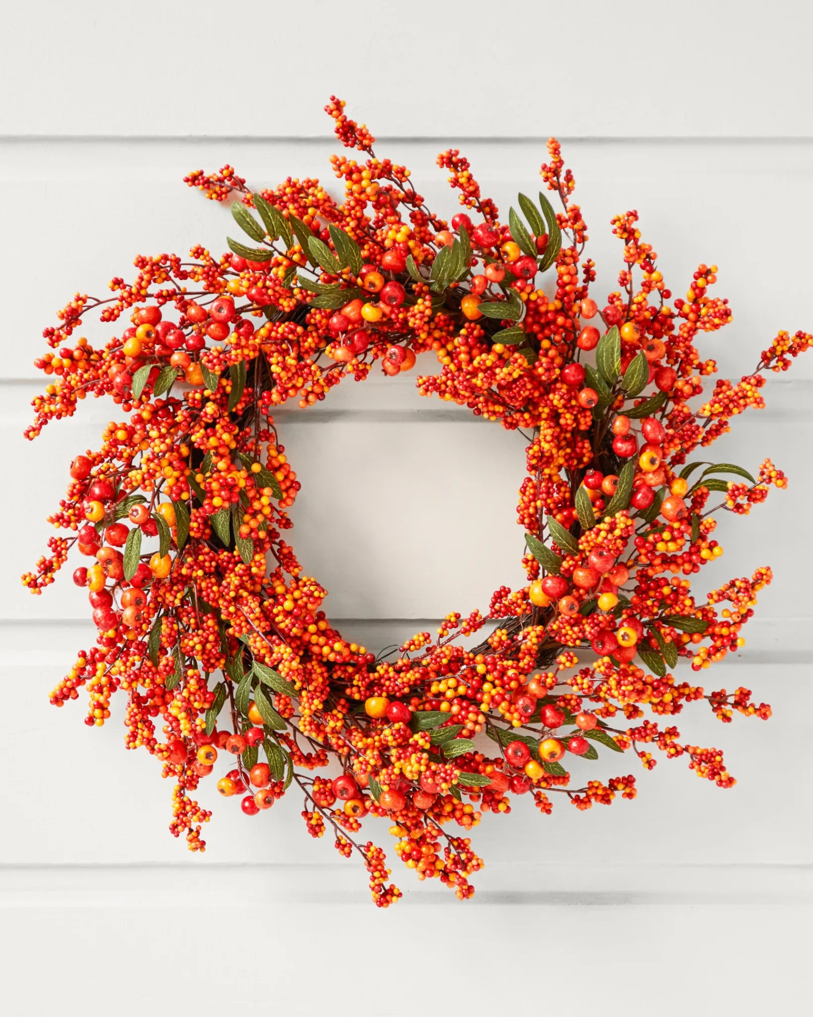 Discount Fall Berry Foliage Wreaths