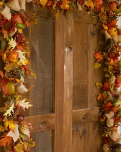 Clearance Fall Harvest Foliage Wreaths|Garlands