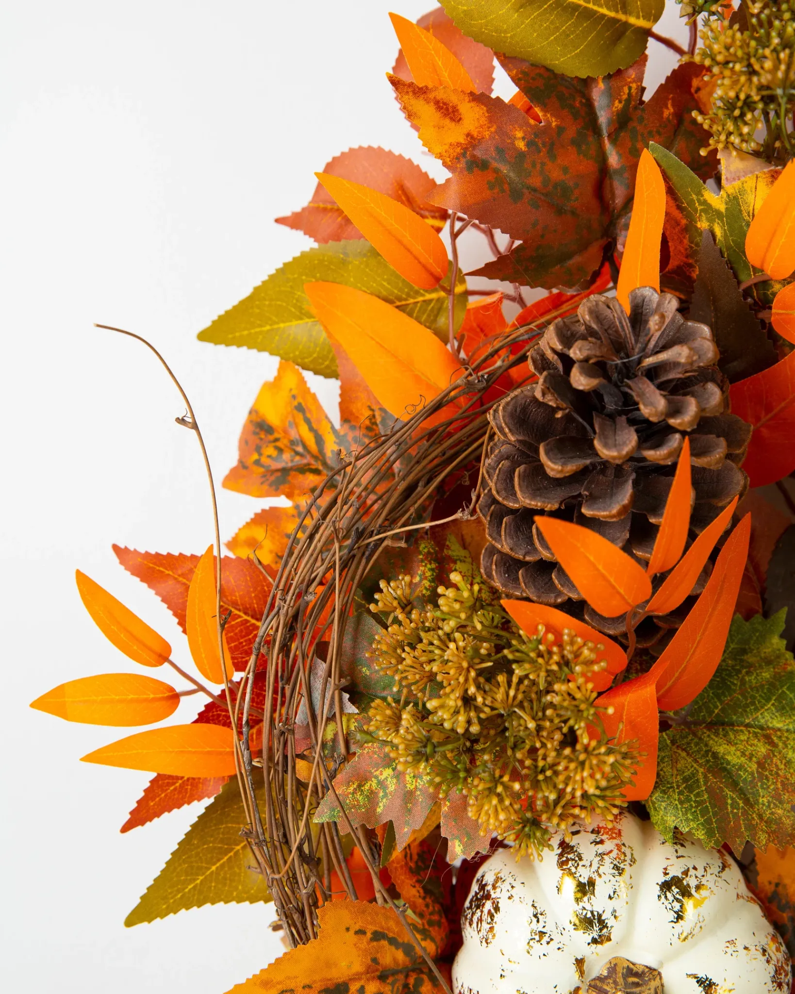 Hot Fall Medley Foliage Wreaths|Garlands