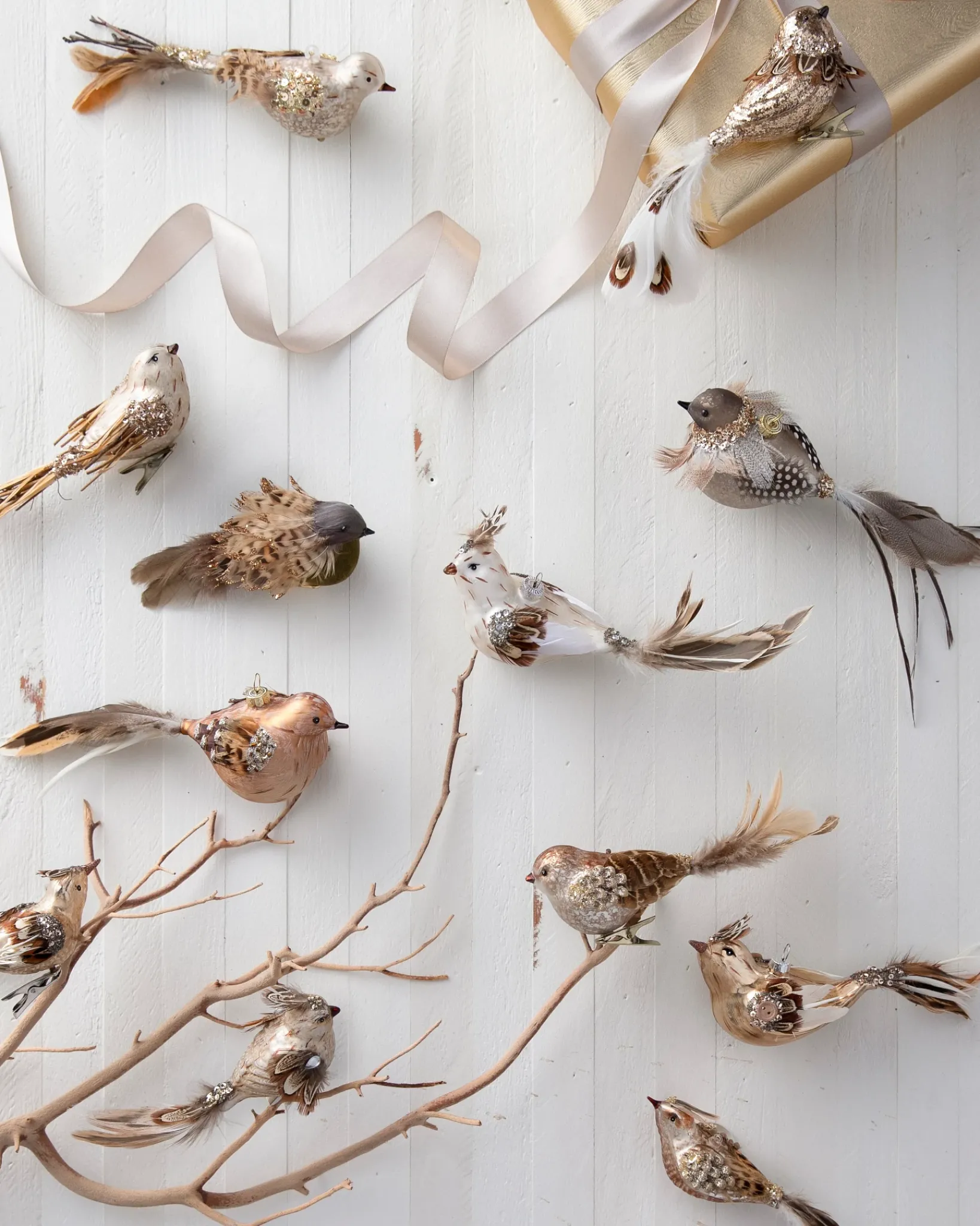 Sale Feathered Friends Christmas Ornament Collection Ornaments