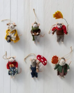 Sale Festive Friends Felt Christmas Ornament Collection Ornaments