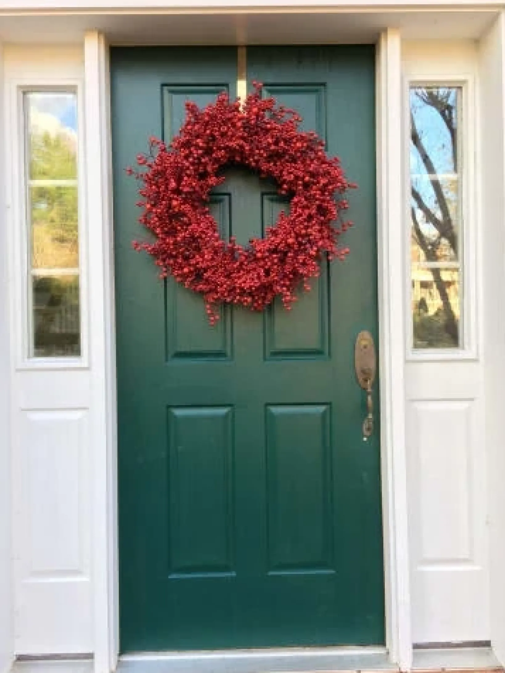 New Festive Red Berry Foliage Indoor|Indoor