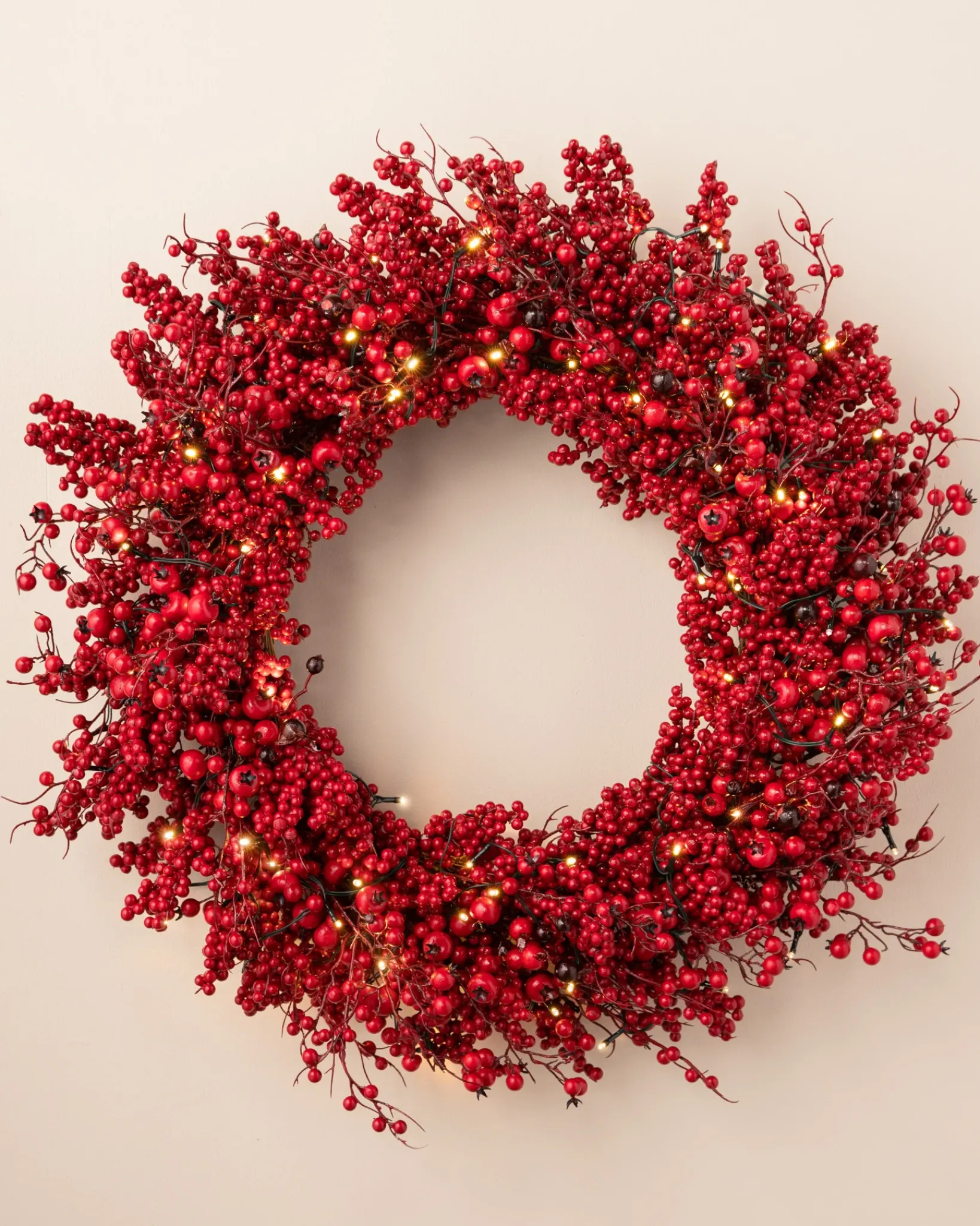 New Festive Red Berry Foliage Indoor|Indoor