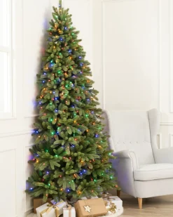 Outlet Fifth Avenue Flatback Trees 7 - 7.5 Feet|Pre-Lit