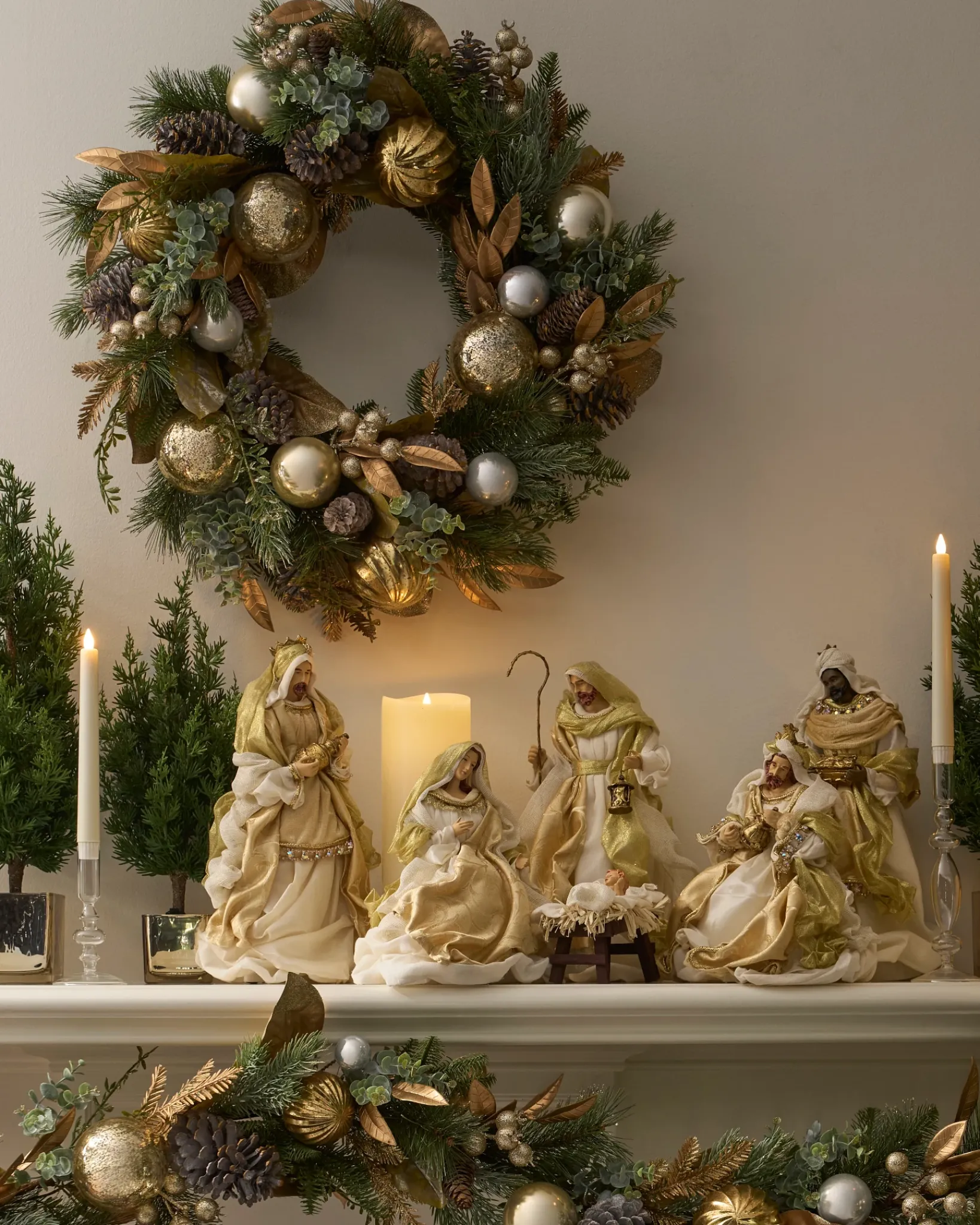 New Gilded Forest Foliage 26 - 28 Inch|Indoor