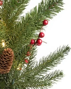 Best Holiday Staircase Foliage Pre-Lit|Outdoor Safe