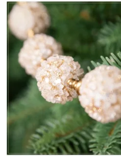 Ice Crystal Beaded Christmas Tree Garlands Garlands