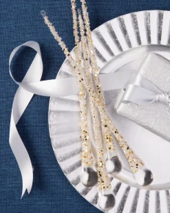 Online Icy Teardrop Ornament Collection Ornaments