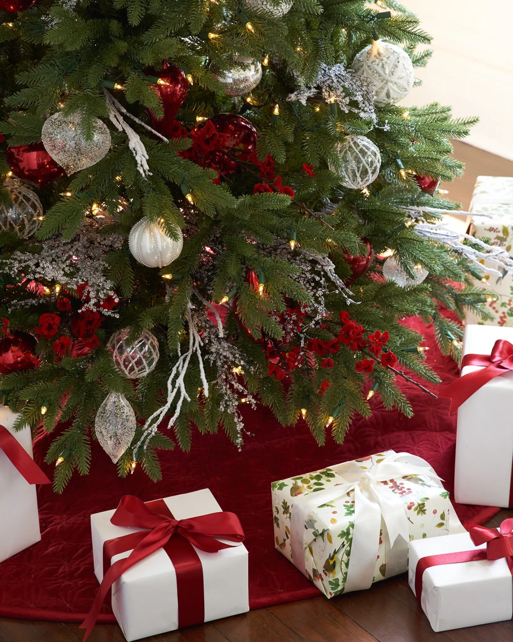Outlet Lancaster Quilted Tree Skirts Skirts & Collars|Personalized Christmas Décor