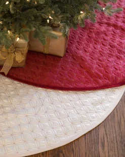 Outlet Lancaster Quilted Tree Skirts Skirts & Collars|Personalized Christmas Décor