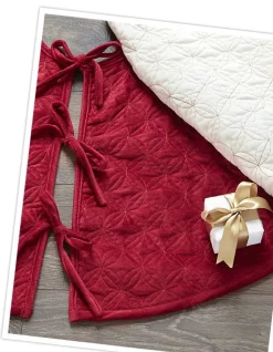 Outlet Lancaster Quilted Tree Skirts Skirts & Collars|Personalized Christmas Décor