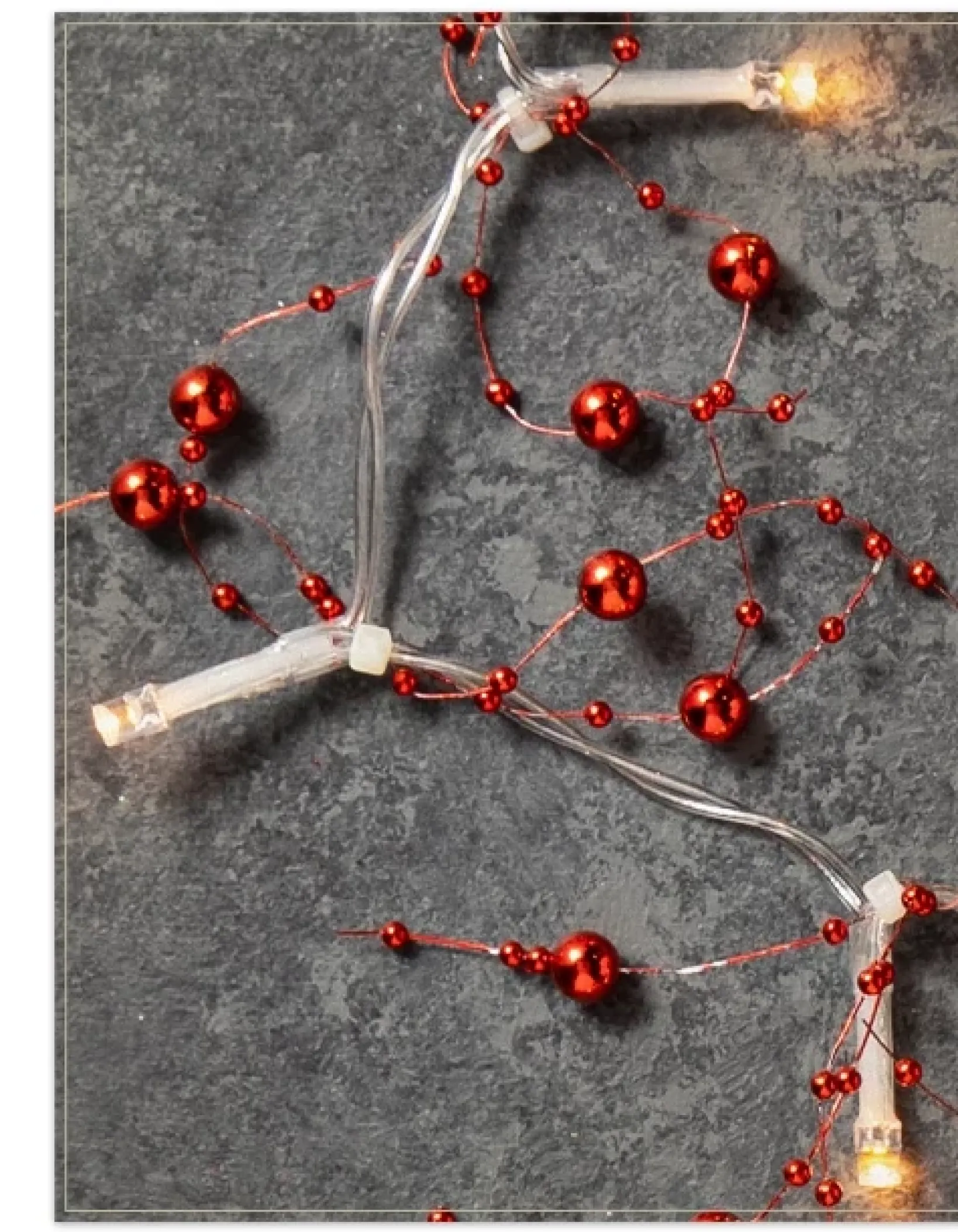 Best Lit Beaded Christmas Tree Garlands Garlands