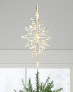 Hot Lit Bethlehem Star Christmas Tree Toppers Toppers
