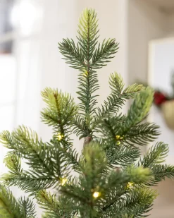 Sale Lit Countryside Tabletop Tree Sets Tabletop & Accent Trees