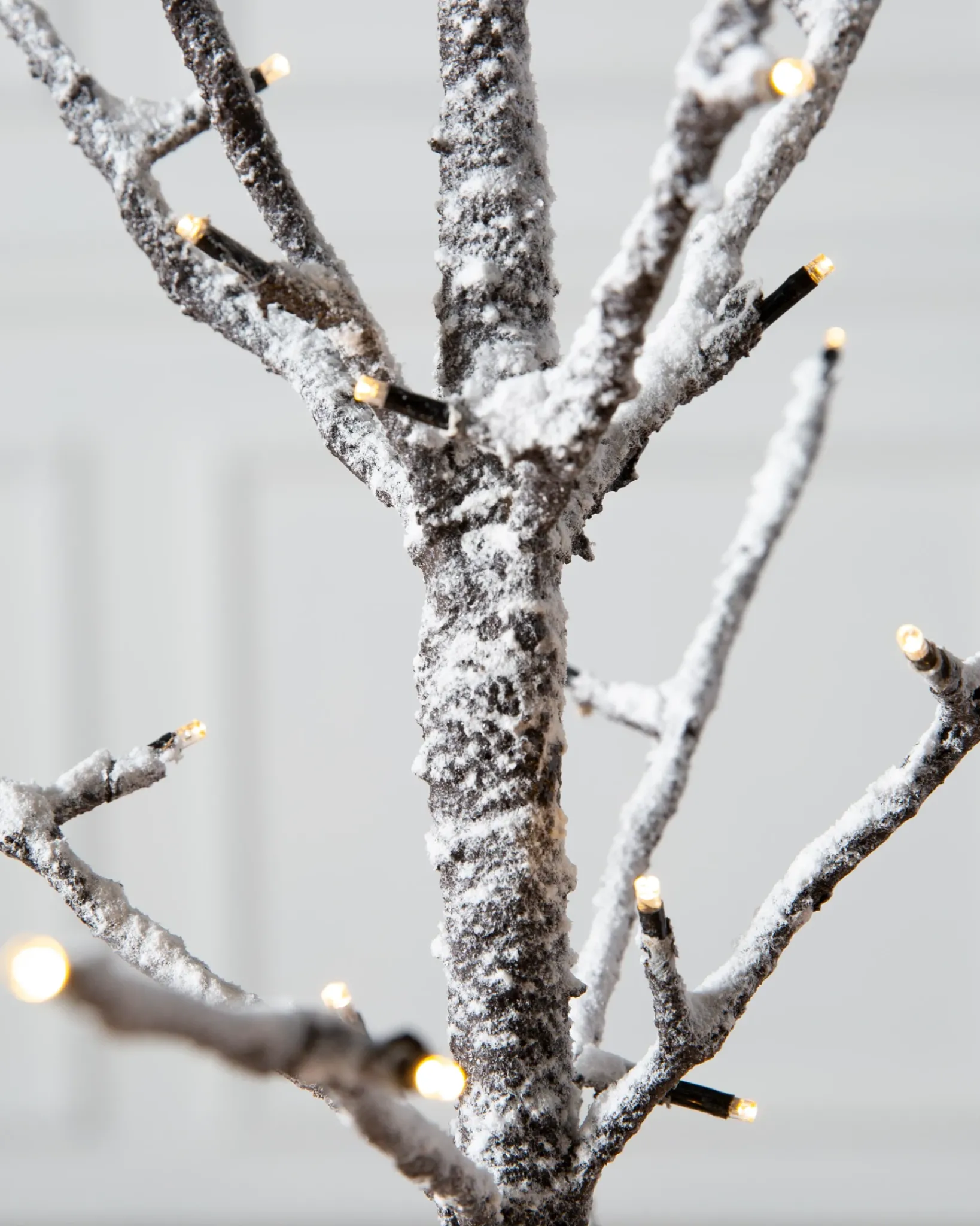 New Lit Snowy Branch LED Trees Tabletop & Accent Trees